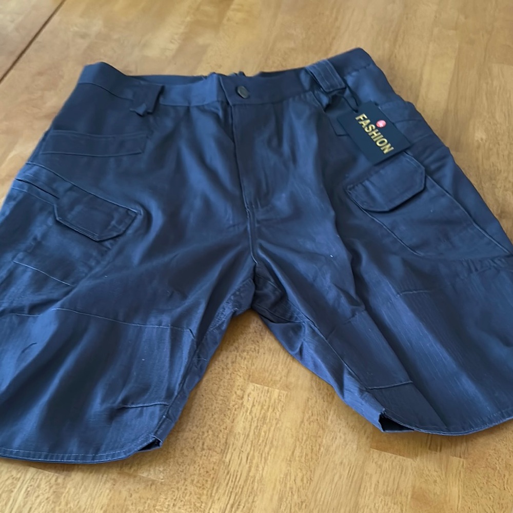 Men's Grey Cargo Shorts